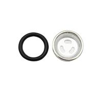 Accessories replacement Motorcycle 10/12/14/18mm Master Cylinder Brake Pump Oil Window Mirror Sight Glass Gasket Fit For Hon K Ym BW(1Pcs 14mm)