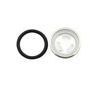 Accessories replacement Motorcycle 10/12/14/18mm Master Cylinder Brake Pump Oil Window Mirror Sight Glass Gasket Fit For Hon K Ym BW(2Pcs 18mm)
