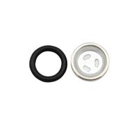 Accessories replacement Motorcycle 10/12/14/18mm Master Cylinder Brake Pump Oil Window Mirror Sight Glass Gasket Fit For Hon K Ym BW(5Pcs 12mm)