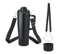 Accessories Set Compatible with Owala 30oz & 40oz FreeSip Sway Bottles & Tumblers, Carrier with Strap & Silicone Boot, Adjustable Shoulder Crossbody Handle Strap