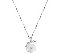 Accessories Vintage Necklace for Women Clavicle Chain Crystal Flower Handmade Classical Hanfu Jewelry Women's Pendant Necklaces Charm thing National Old Craft