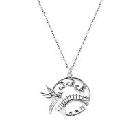 Accessories Vintage Necklace for Women Clavicle Chain Lover's Magpie Bridge Handmade Classical Hanfu Jewelry Women's Pendant Necklaces Charm thing National Old Craft