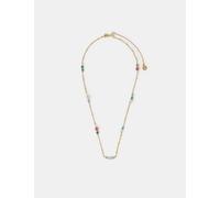 ACCESSORIZE 14ct Gold Plated Bead Necklace Gold