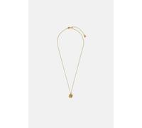 Accessorize 14Ct Gold-Plated Molten Birthstone Pendant Necklace Gold One Size
