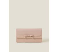 Accessorize Bow Clutch Bag In Nude Nude One Size