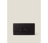 Bow Satin Clutch Bag Accessorize Black One Size