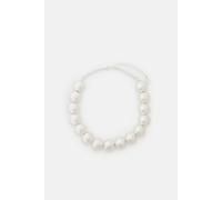 Accessorize Women's Chunky Bead Collar Necklace in Silver Accessorize Silver One Size