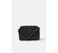 Accessorize Classic Double Zip Crossbody Bag In Black Black One Size
