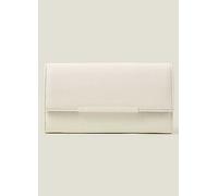 Accessorize Clean Bar Clutch Bag White