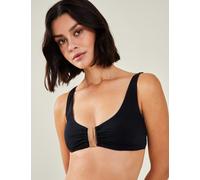 ACCESSORIZE Cut Out Bikini Top Black