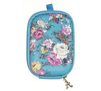 Accessorize Fashion Universal Hard Case Cover for Digital Camera - Blue Roses