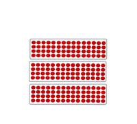 Accessorize kingdom Premium Bindi Sticker Pack |Bindis for Women & Girls |Reusable, Skin-Friendly Bindis | Daily & Festive Wear | Bindi for All Occasions | Pack of 3 | (Red AK17, 9mm)