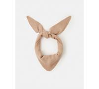 ACCESSORIZE Knitted Triangle Scarf Natural