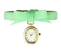 Accessorize Ladies "Bow Tie" Charm Ribbon Strap Watch S1066