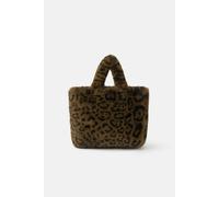 Accessorize Women's Leopard Faux Fur Tote Bag Accessorize Multicolor One Size