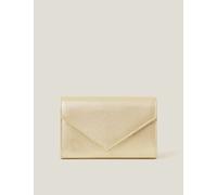 ACCESSORIZE Metallic Clutch Bag Gold