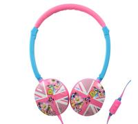 Accessorize On-Ear Headphones with In-Line Microphone Compatible with Smartphones, Tablets and MP3 Devices - Union Jack