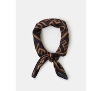 ACCESSORIZE Printed Square Scarf Black Mix