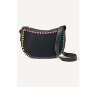 Accessorize Stitch Crossbody Bag Wool