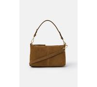 Accessorize Suede Crossbody Handbag In Tan Tan One Size