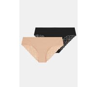 Accessorize Women's 2-Pack Lace-Back Briefs | Size: Medium Accessorize Multicolor M