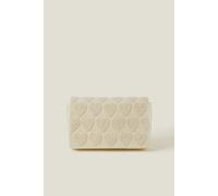 Bridal Pearl Heart Clutch Bag Accessorize Ivory One Size