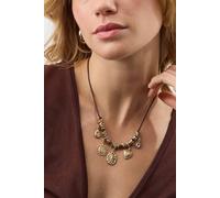 Accessorize Women's Celestial Charm Cord Necklace in Brown Accessorize Brown One Size