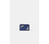 Accessorize Women's Celestial Embroidered Card Holder in Blue Accessorize Blue One Size