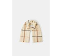Accessorize Women's Check Print Blanket Scarf in Cream Accessorize Cream One Size
