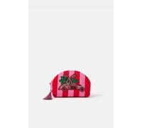 Accessorize Women's Christmas Car Stripe Coin Purse in Pink Accessorize Pink One Size