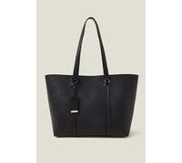 Accessorize Women's Classic Large Tote Bag in Black Accessorize Black