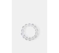 Accessorize Women's Clear Orb Bead Bracelet in White Accessorize White One Size