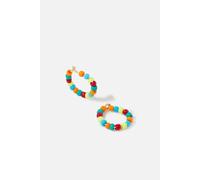 Accessorize Women's Eye Candy Mini Beaded Huggie Hoops Accessorize Multicolor One Size