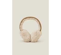 Accessorize Women's Faux Fur Suedette Earmuffs in Camel Accessorize Camel One Size