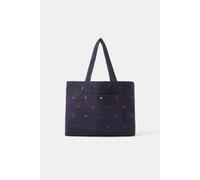 Accessorize Women's Heart Corduroy Shopper Bag in Blue Accessorize Blue One Size