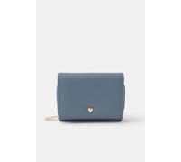 Accessorize Women's Heart Tri Fold Purse in Blue Accessorize Blue One Size