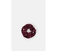 Accessorize Women's Pearl Satin Scrunchie in Red Accessorize Red One Size