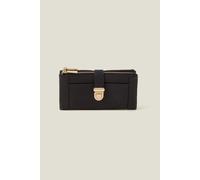 Accessorize Women's Push Lock Wallet in Black Accessorize Black One Size
