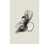Accessorize Women's 'Rhea' Large Crin Fascinator in Black Accessorize Black One Size