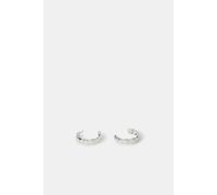 Accessorize Women's Scallop Hoop Earrings in Silver Accessorize Silver One Size