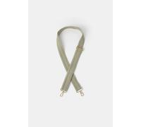 Accessorize Women's Small Chevron Webbing Bag Strap in Green Accessorize Green