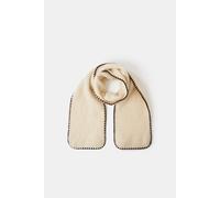 Accessorize Women's Super Soft Blanket Stitch Scarf in Natural Accessorize Natural One Size