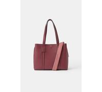 Accessorize Women's Webbing Strap Faux Leather Shoulder Bag in Red Accessorize Red One Size