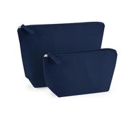 BagBase BG724 Felt Accessory Bag - Essential Travel Items & Makeup Storage - for Men & Women - Small - Navy