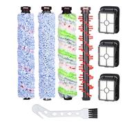 Accessory for Bissell Crosswave 3-in-1.1 Pet Roller Brush + 1 Floor Brush + 1 Carpet Brush + 1 Multipurpose Main Brush + 3 Filters for Bissell CrossWave 1866 1785 2052 1713 2225 2519 1926 Vacuum