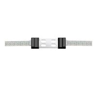 Accessory for ribbon fence connector up to 12.5 mm stainless steel Ako Litzclip (x5)