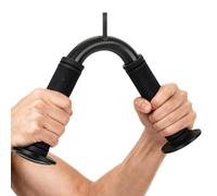 Accessory for Tricep Pull, Steel Rowing Grips with Non-Slip Rubber | Accessories for Exercise Machines, for Home, Indoor, Outdoor, Back Training, Lats and Exercises