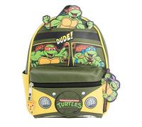 Accessory Innovations AI Character Mini PU Backpacks Purse, Shoulder Bag,10.5 Inch, Faux Leather, Tmnt, S, Mini Pu Backpack