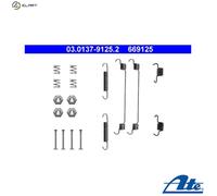 ATE 03.0137-9125.2 Brake shoe fitting kit