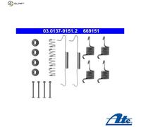 Brake shoe fitting kit 03.0137-9151.2 ATE for VW LT28-50 Bus LT28-50 Van
